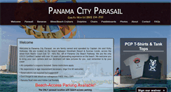 Desktop Screenshot of flypanamacityparasail.com